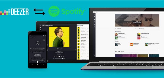 transférer des playlists entre Deezer et Spotify