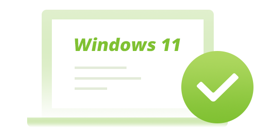 Compatible avec les versions de Windows 7, 8, 10 et 11