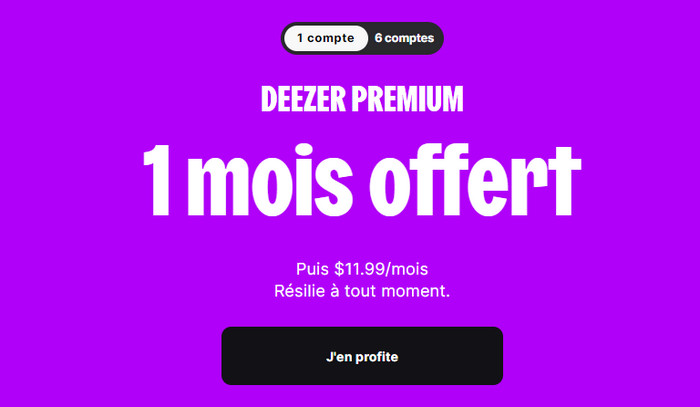 Profiter de la musique sur Deezer sans publicité avec Premium