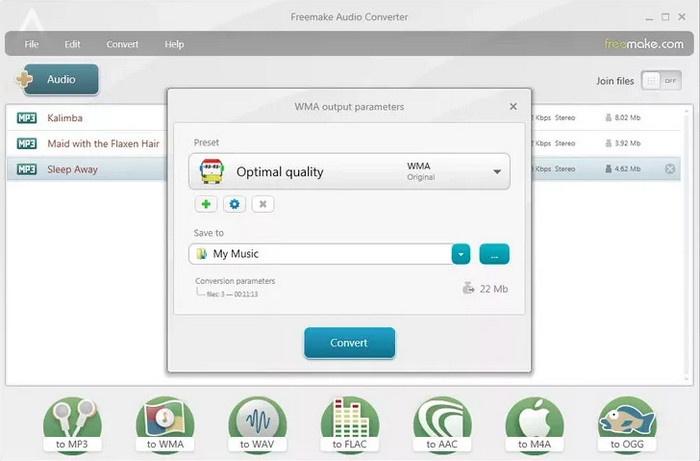 Freemake Audio Converter