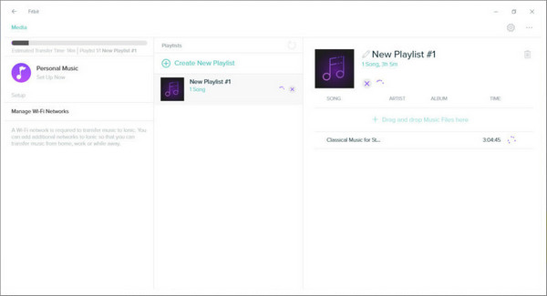 Ajouter Spotify Playlists à Fitbit Ionic