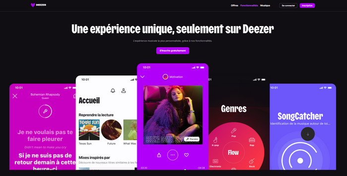 Présentation de Deezer