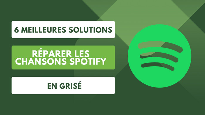 6 meilleures solutions pour réparer les chansons Spotify
