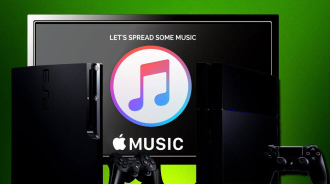 diffuser Apple Music sur PS4