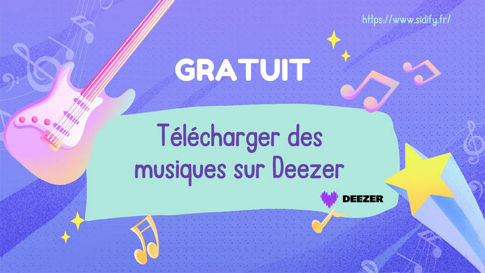 Télécharger des musiques sur Deezer
