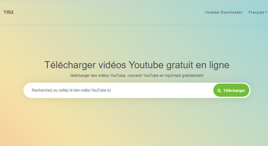Convertisseur en Ligne YouTube MP3 Yt6d