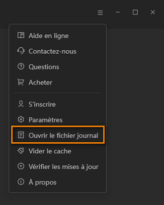 Logs d'Amazon Music Converter pour Windows