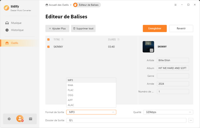 Éditeur de Balises